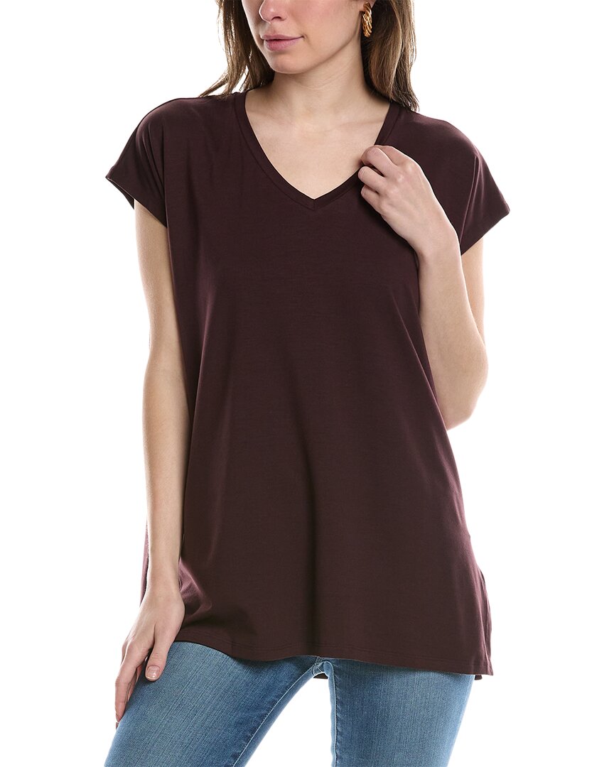 EILEEN FISHER EILEEN FISHER V NECK BOXY TOP