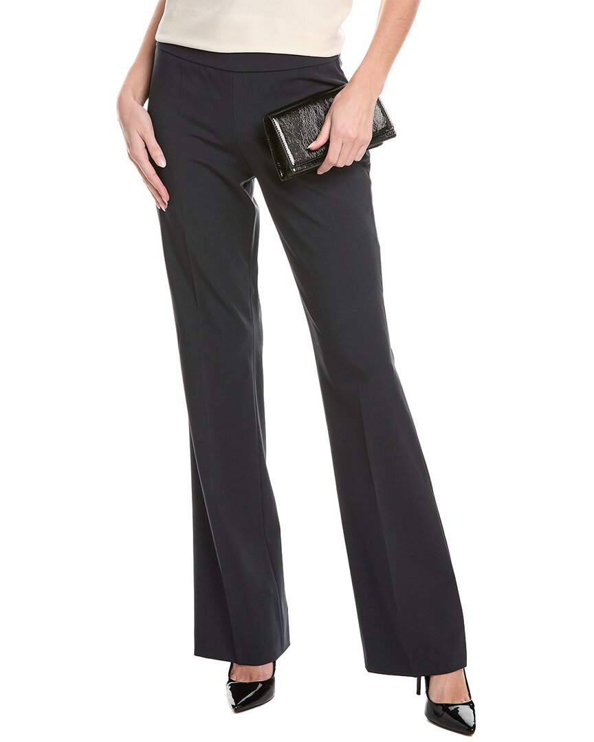 Hugo Boss Tulea Wool-blend Pant In Blue