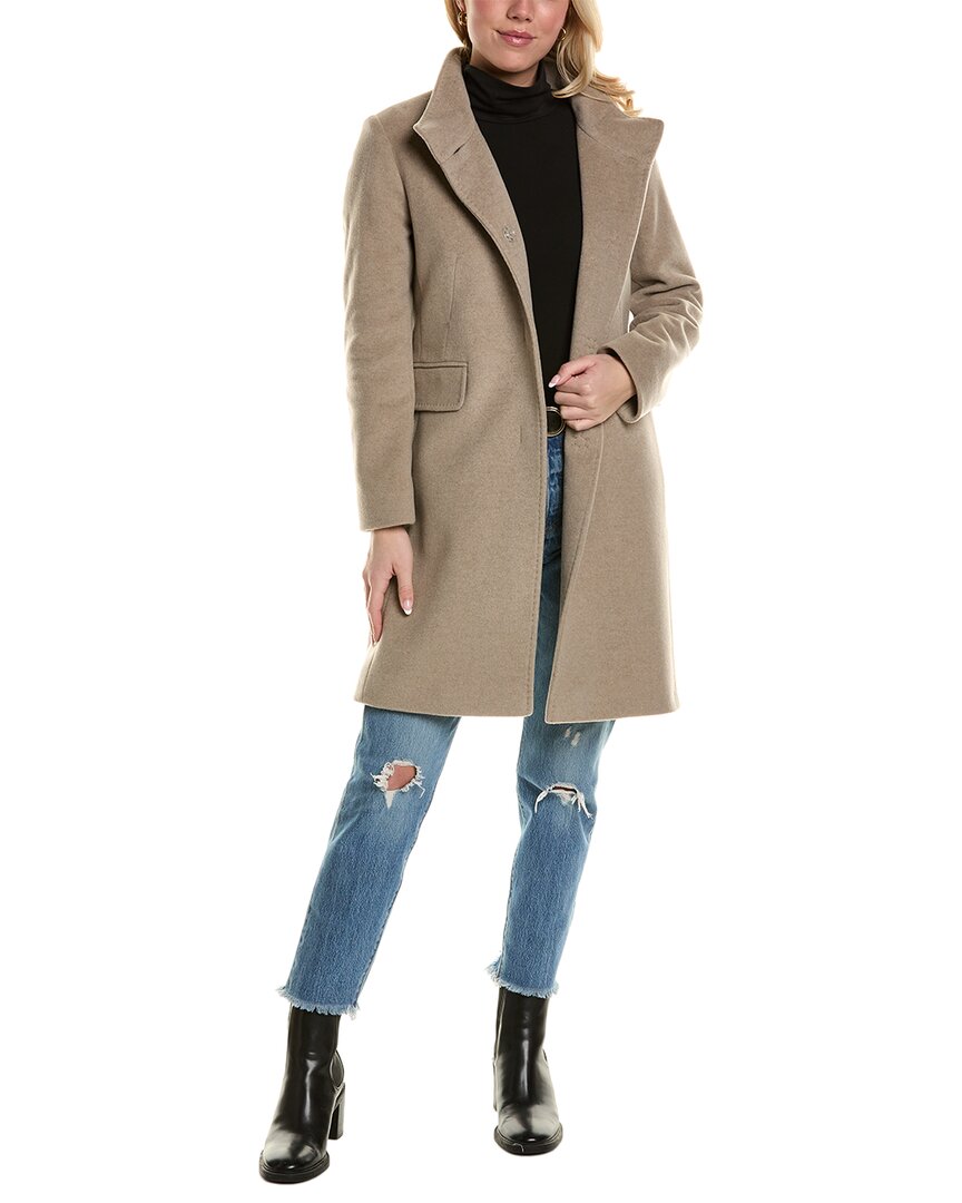 Pre-owned Cinzia Rocca Icons Wool & Cashmere-blend Coat Women's