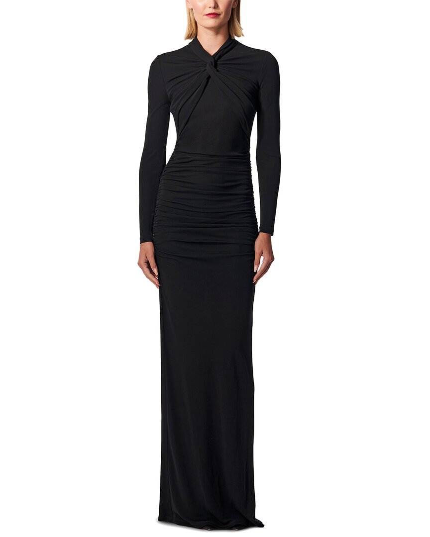 Carolina Herrera Twisted Jersey Maxi Dress