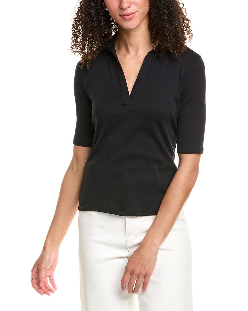 Vince Elbow Sleeve Polo
