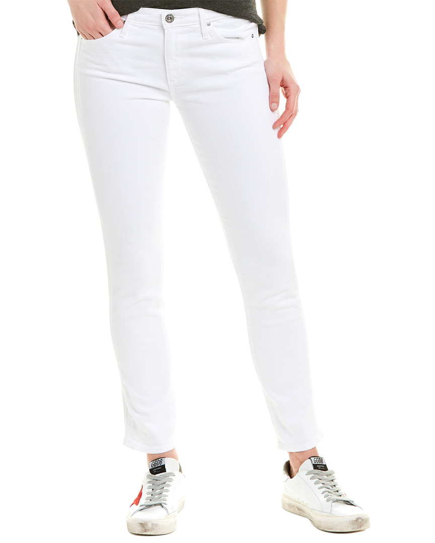 Image of AG Jeans Prima White Cigarette Ankle