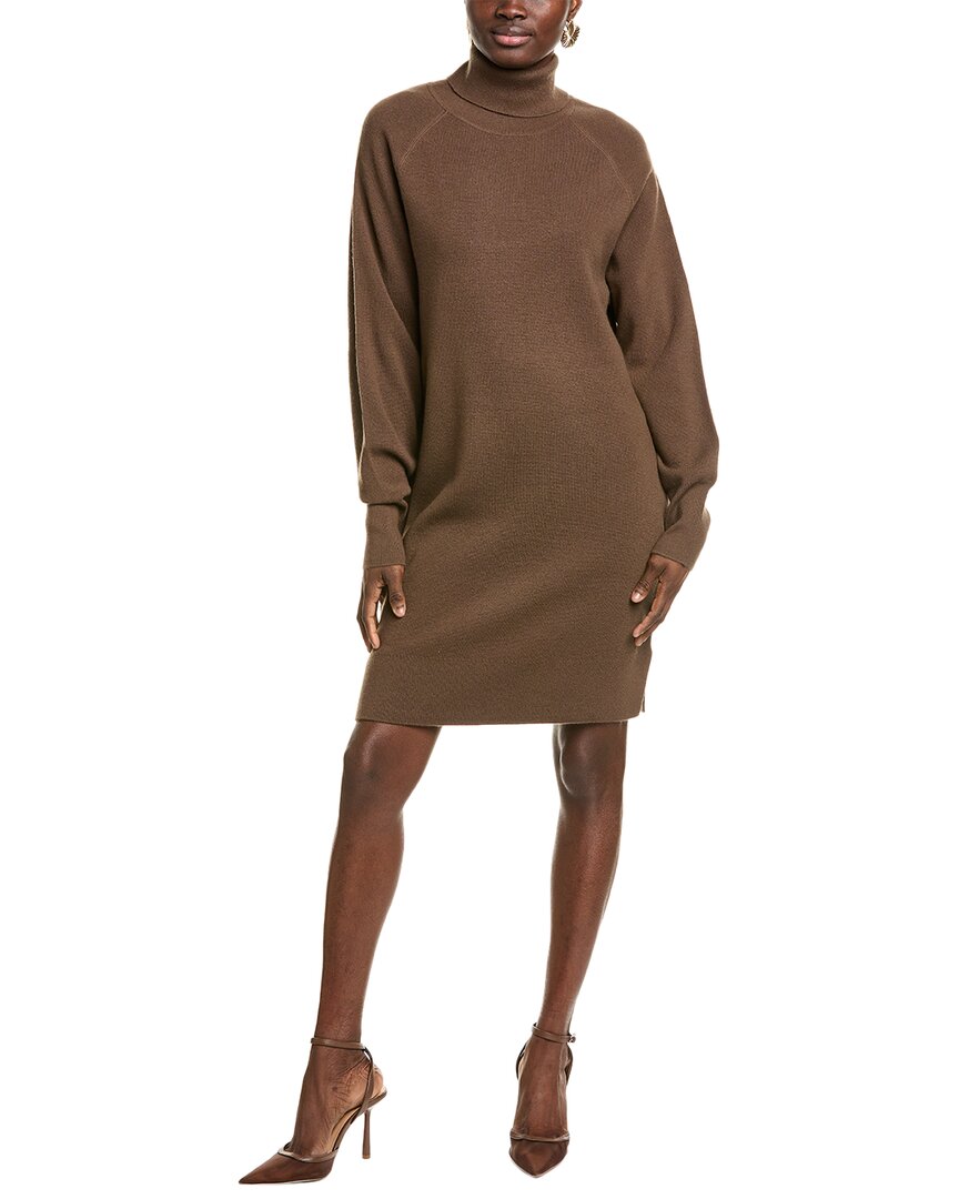 HUGO BOSS HUGO BOSS FELINDANE WOOL & CASHMERE-BLEND SWEATERDRESS