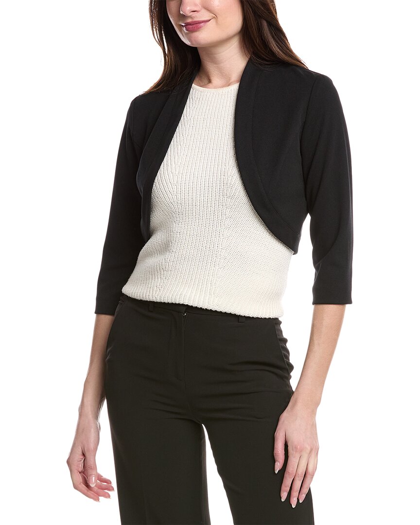 Joseph Ribkoff Cropped Cardigan In Black