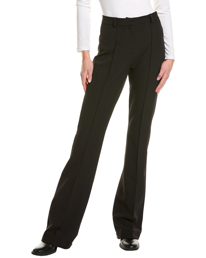 Theo The Label Tiasa High-waist Bootcut Pant In Black