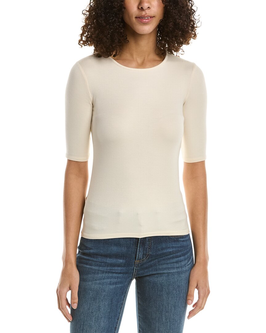 Vince Elbow Sleeve Top In Pink ModeSens