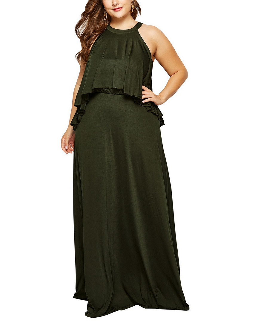 Image of Luna Tuccini Plus Maxi Dress