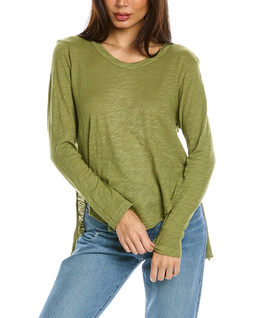 Shop Wilt High-low Sweater In Green