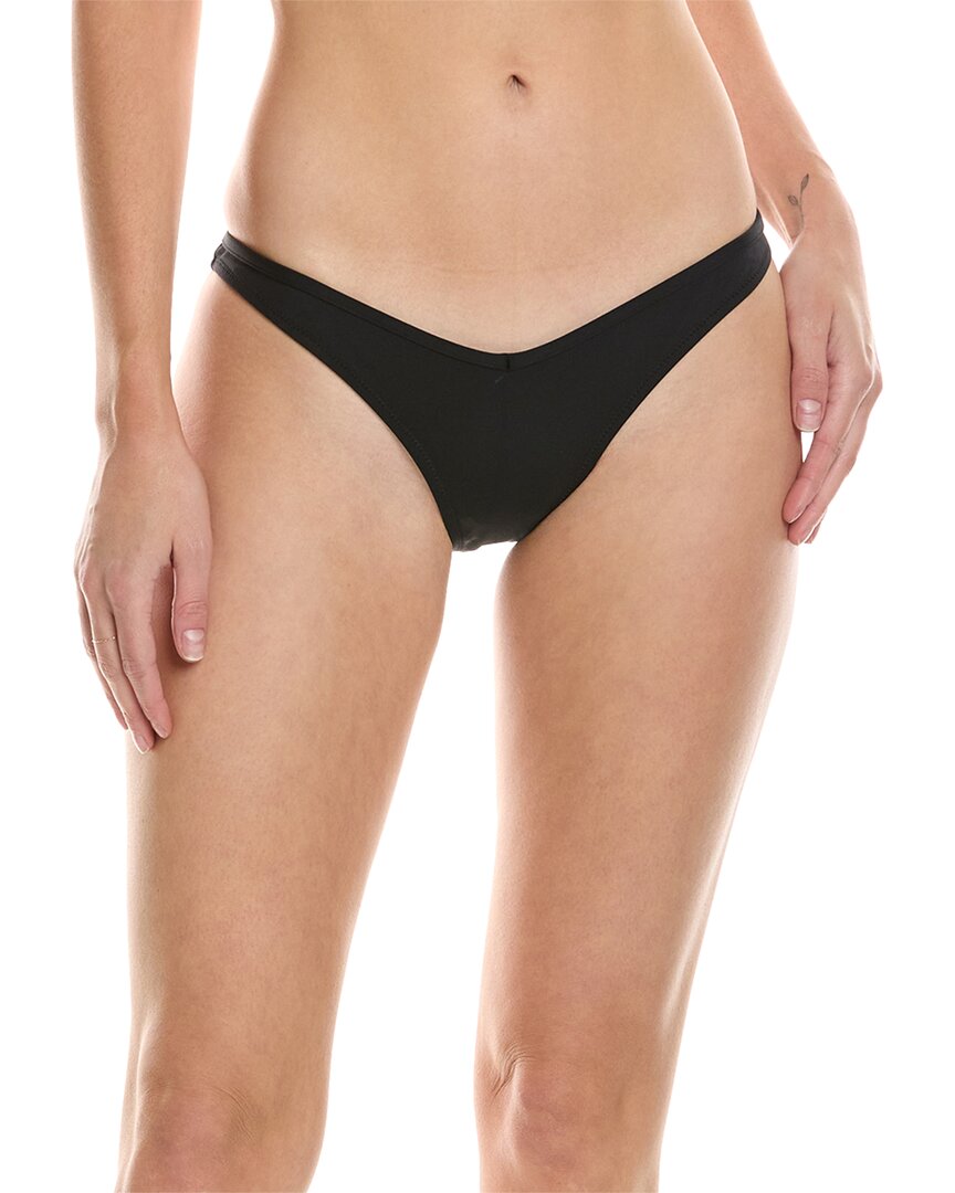 Solid & Striped X Sofia Richie Grainge The Maeve Bikini Bottom In Black