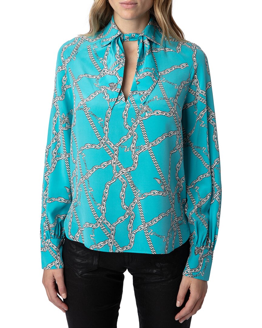 ZADIG & VOLTAIRE ZADIG & VOLTAIRE SILK SHIRT