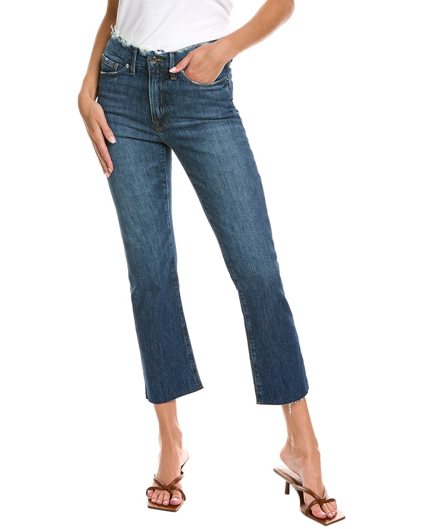 Good American Good Straight Indigo Straight Leg Jean