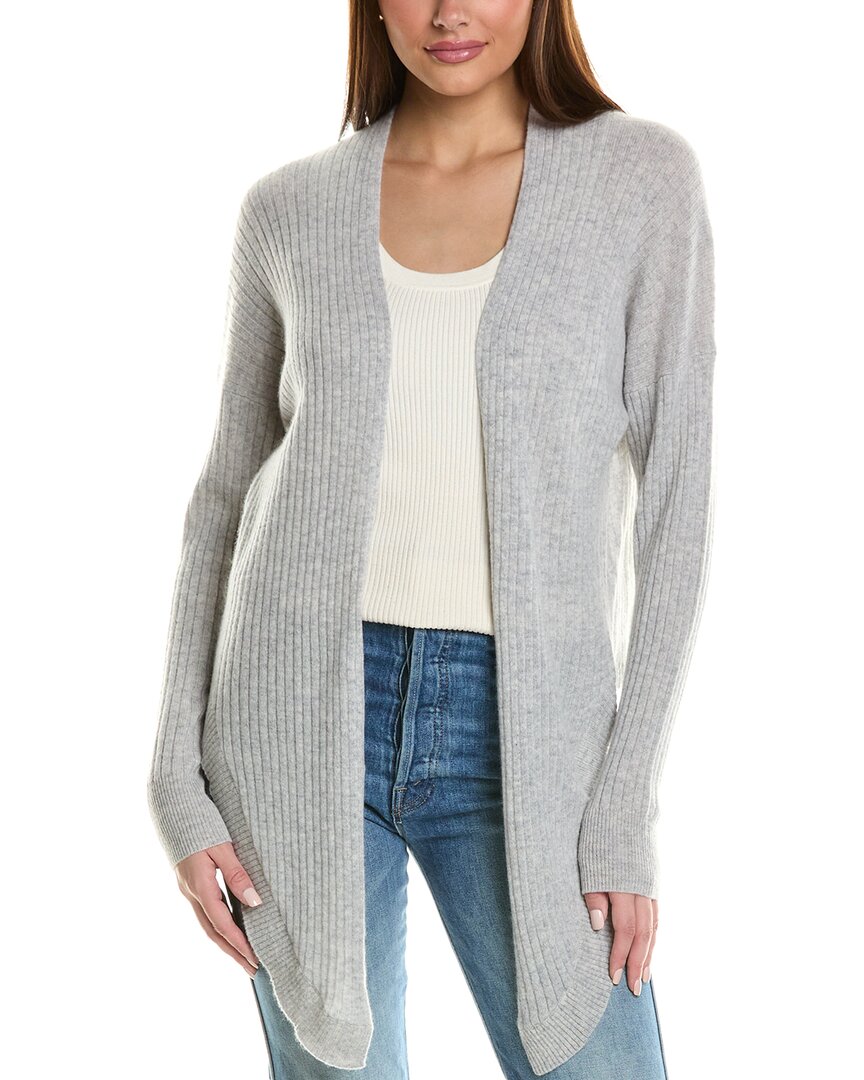 Autumn Cashmere Rib Cashmere Cardigan In Multi