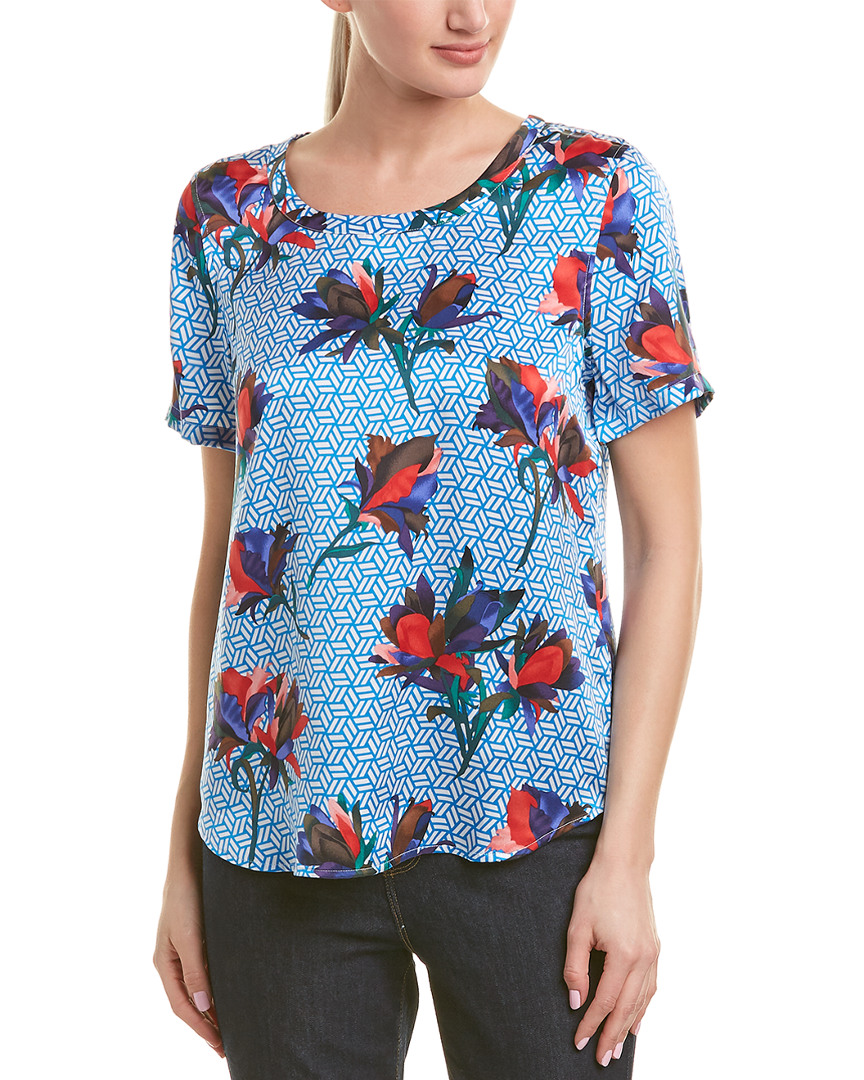 Image of Equipment Hana Silk Top