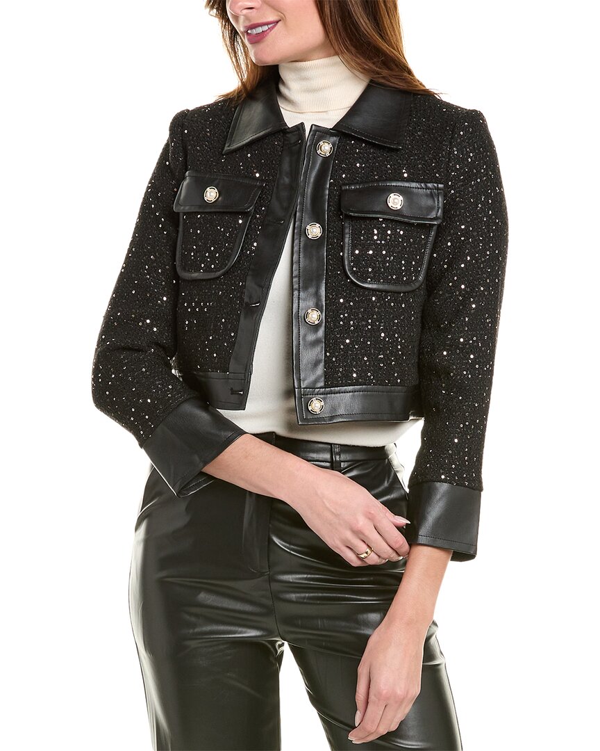 Colette Rose Jacket In Black