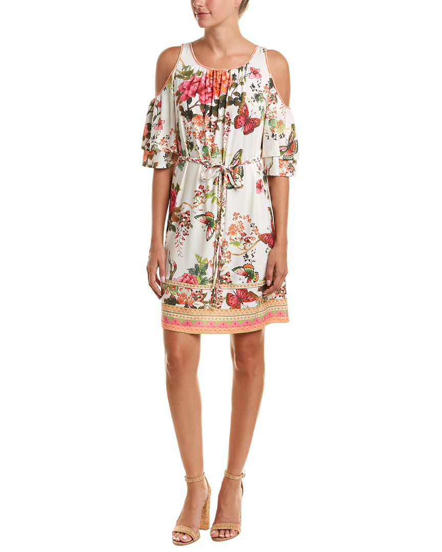 Image of Hale Bob Cold-Shoulder Shift Dress