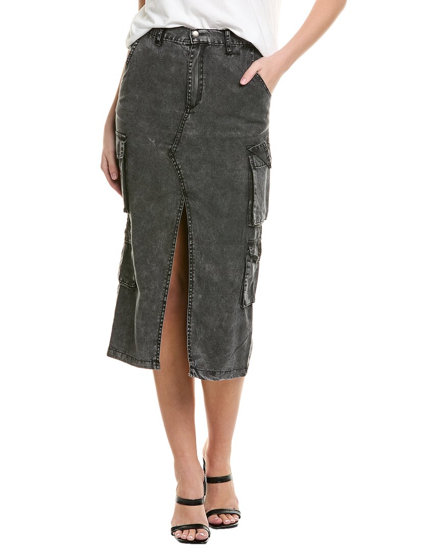 Vintage Havana Split Front Midi Skirt