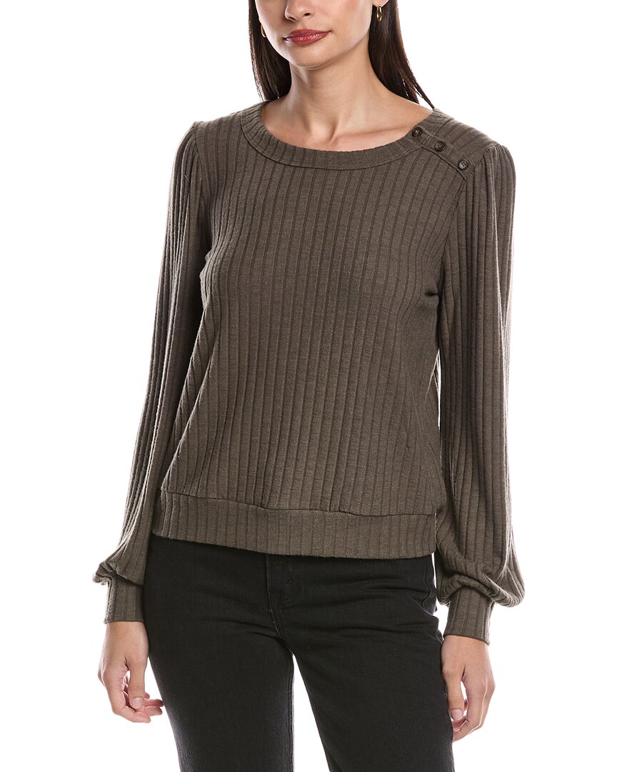 Michael Stars Emery Top In Brown