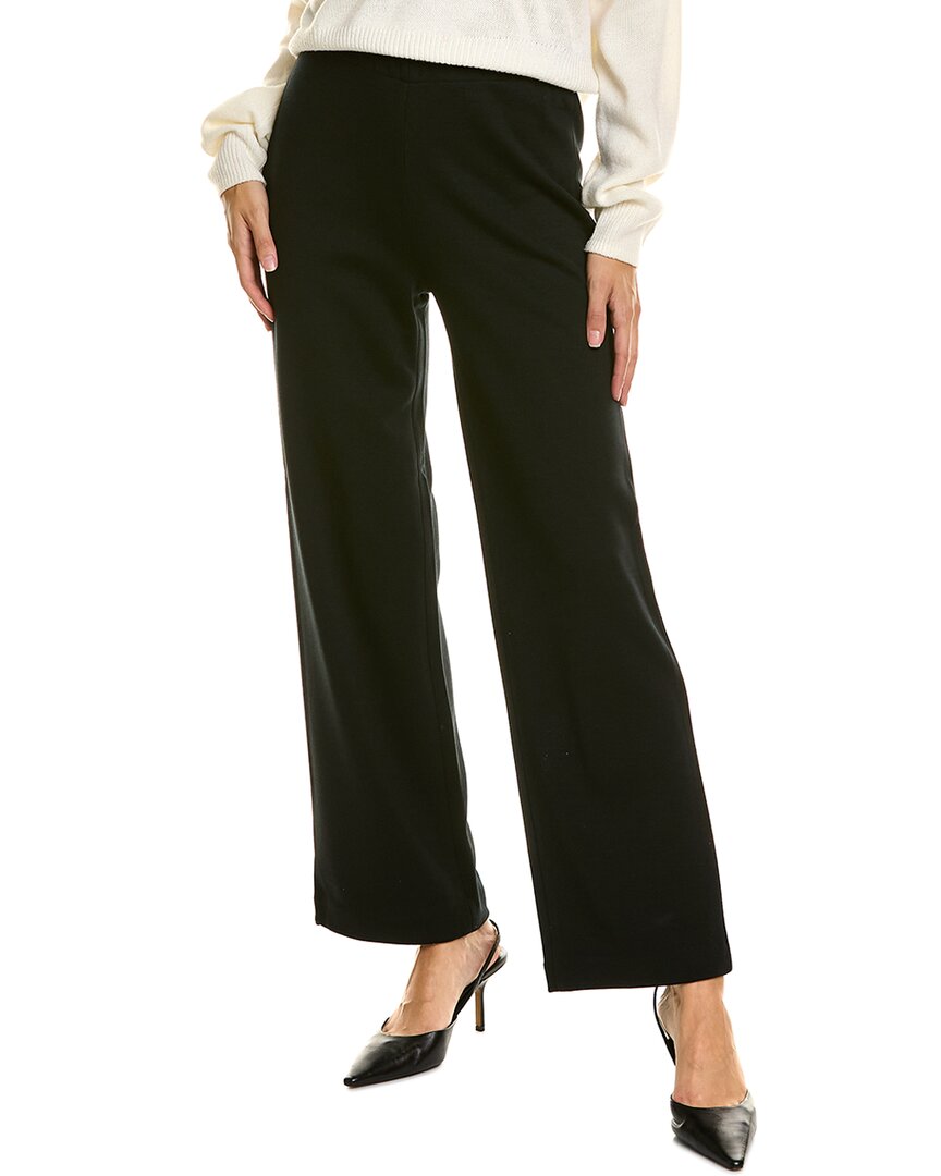 St. John Stretch Crepe Side Button Pant - Green - 12