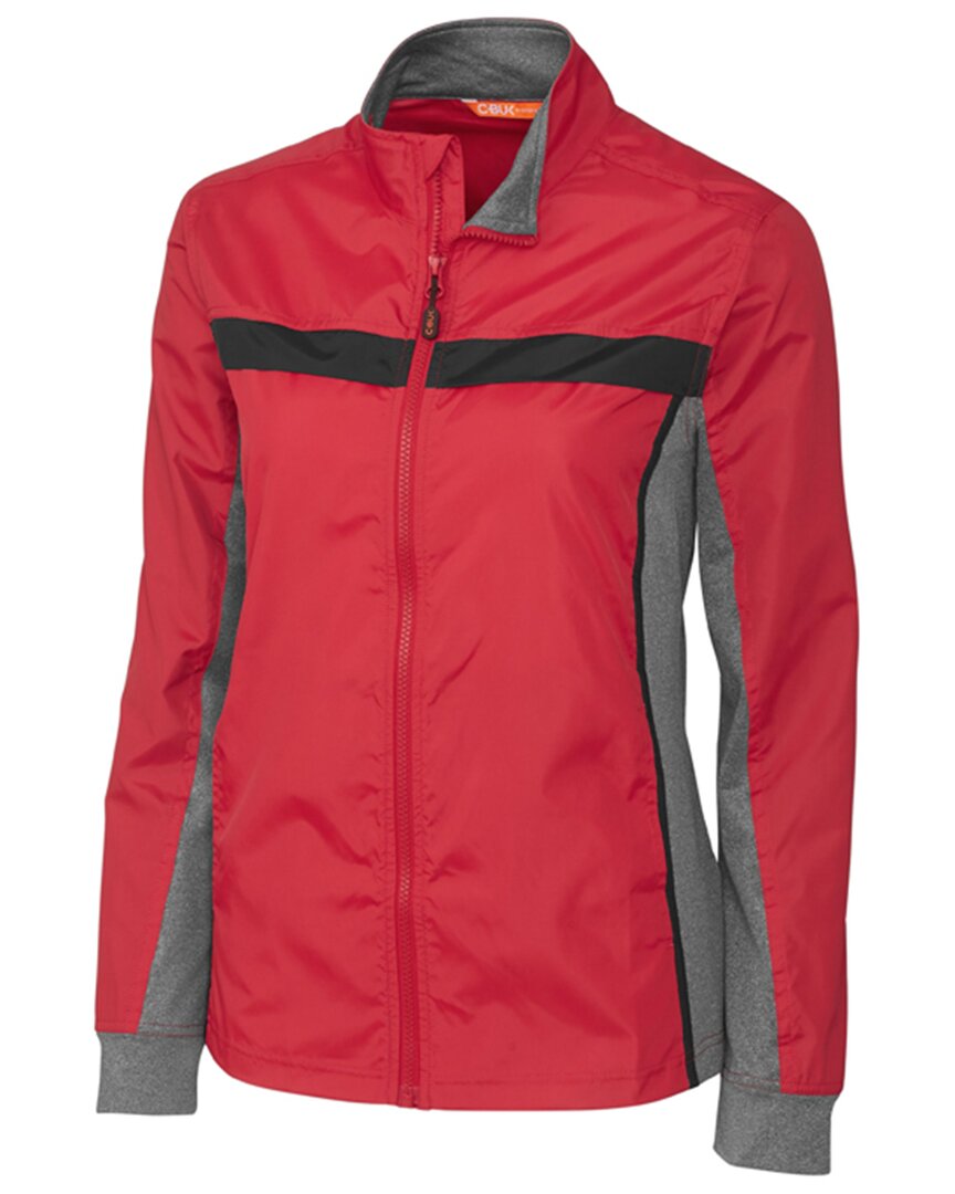 Shop Cutter & Buck Swish Full-zip Jacket In Red