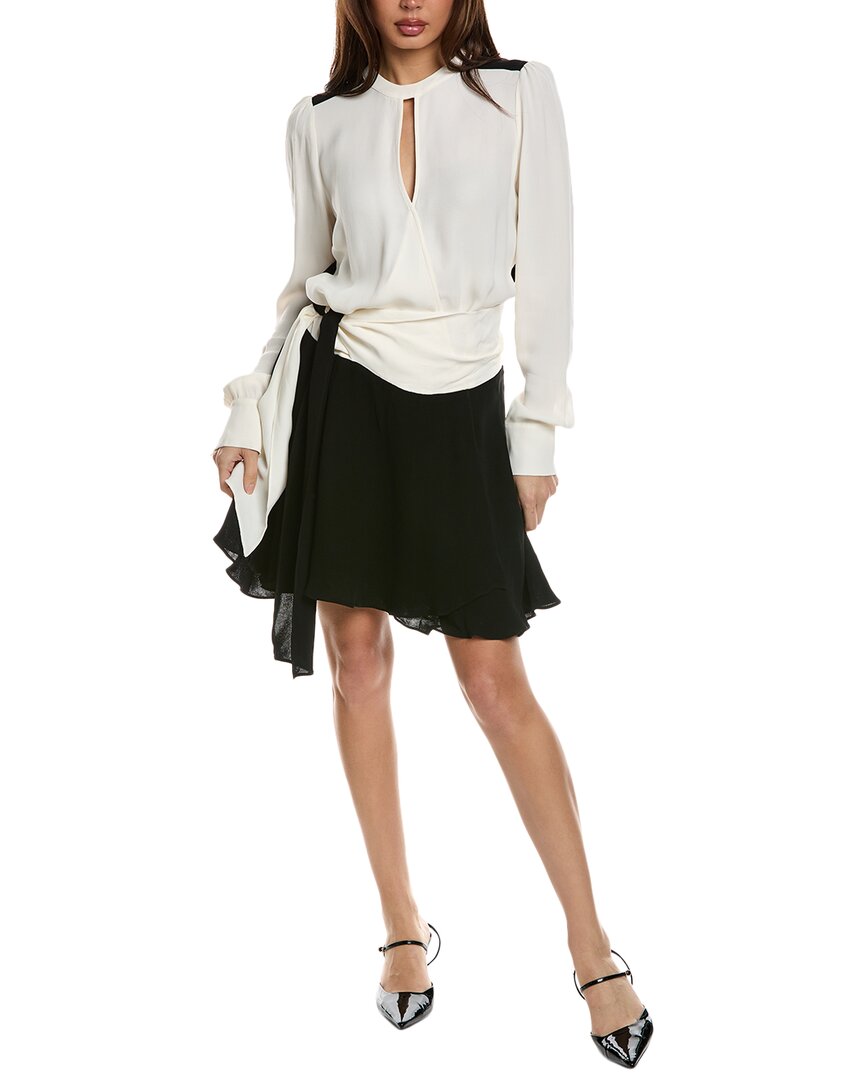 Reiss Sadie-col Block Flippy 29534101 In White