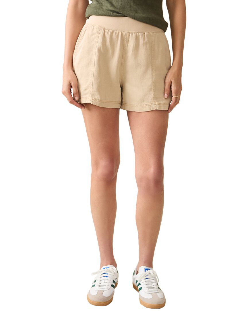 Faherty Arlie Linen-blend Short