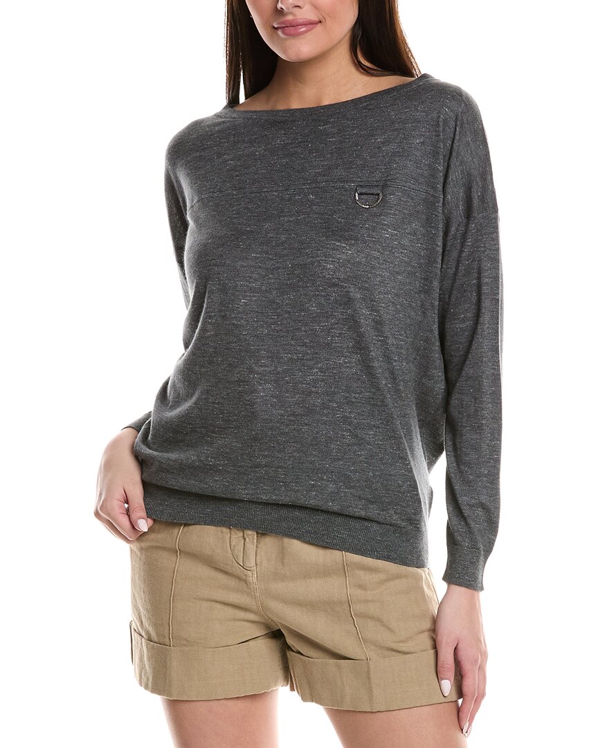 Brunello Cucinelli Cashmere & Silk-blend Sweater