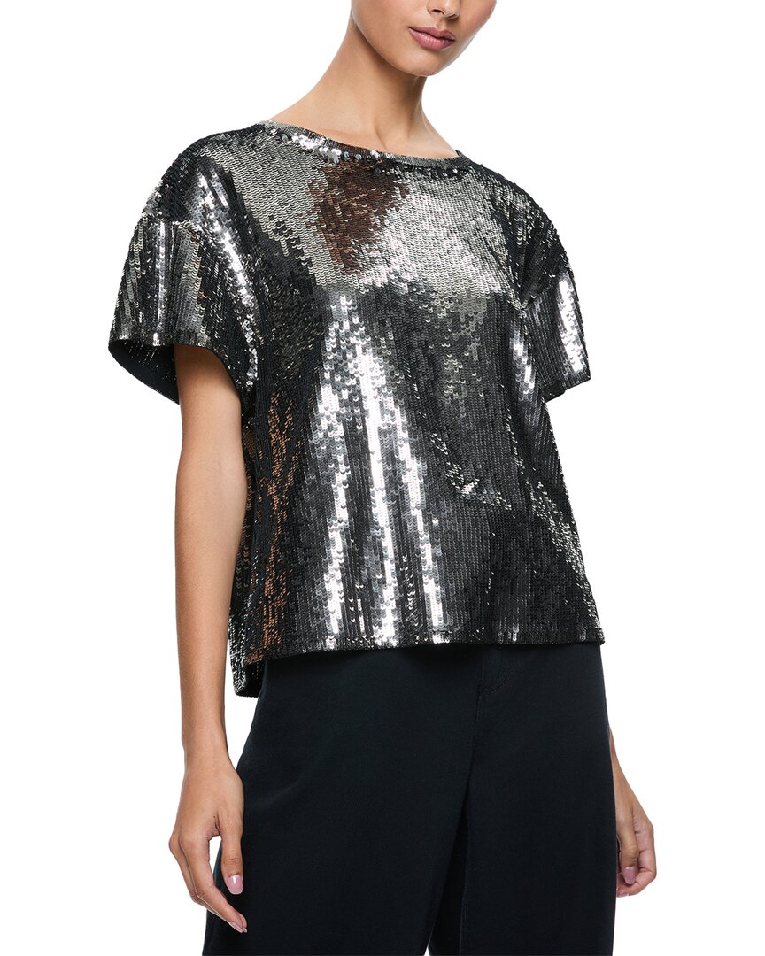 Alice And Olivia Evan Oversized Tee