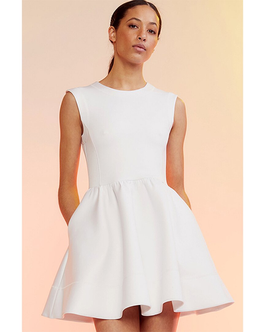 Shop Cynthia Rowley The Lily Bonded Dress In White