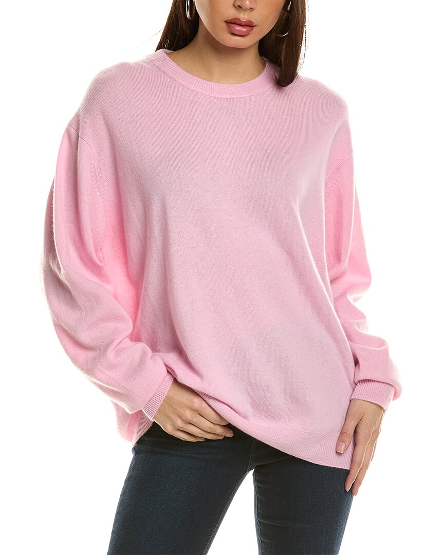 Shop Auguste Zoya Wool & Cashmere-blend Sweater In Pink
