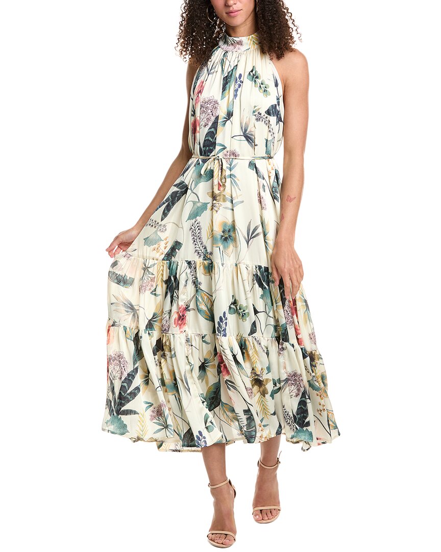 Beulah Halter Maxi Dress