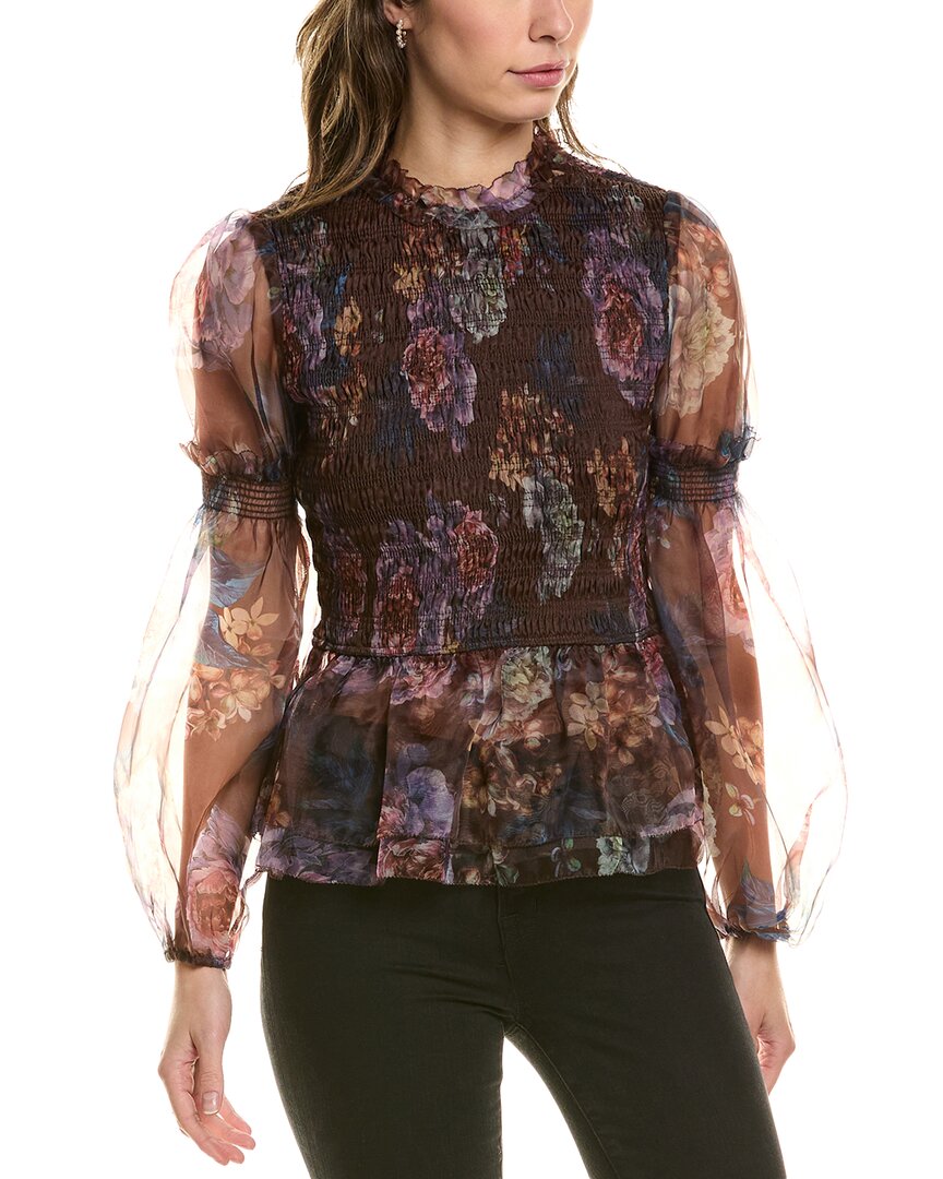 Fate Blouse In Brown
