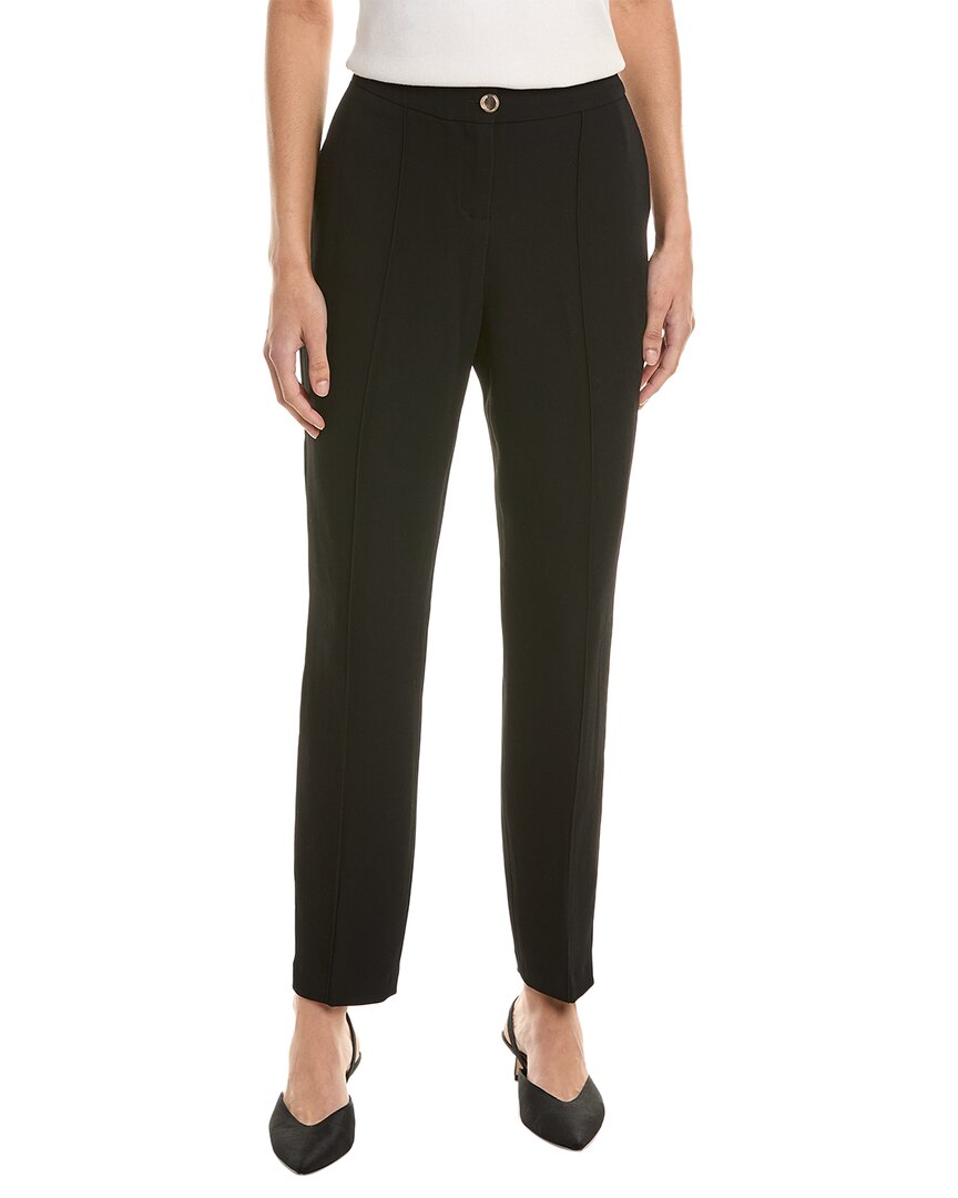Shop Ted Baker Straight Ankle Trouser In Black