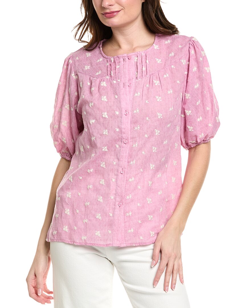 Shop Anna Kay Evon Blouse In Pink