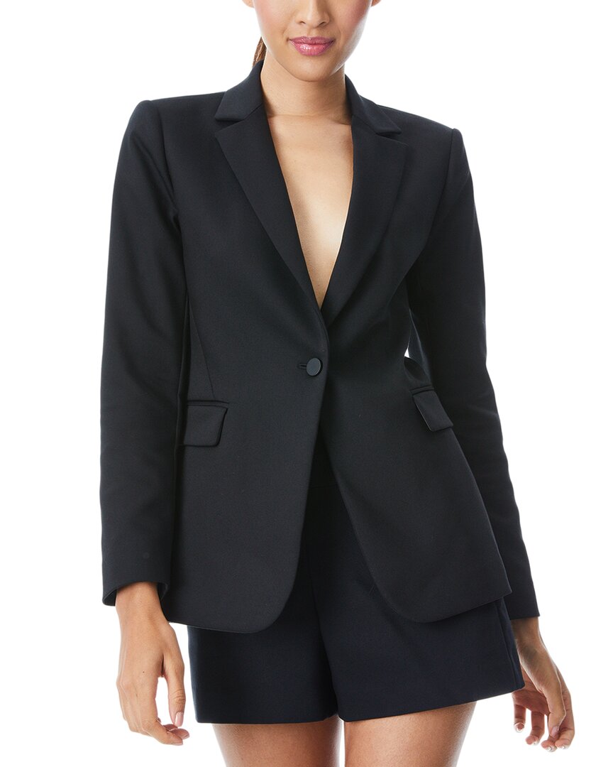 Shop Alice And Olivia Alice + Olivia Macey Fitted Blazer