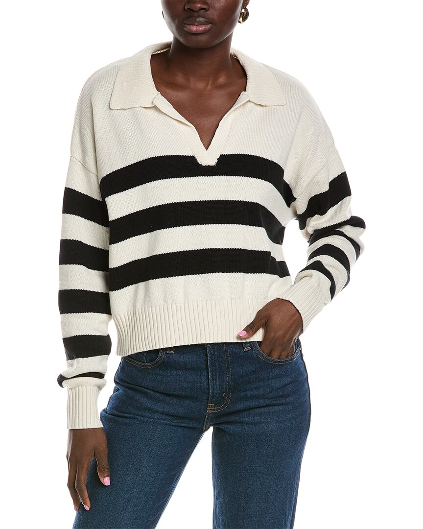 Lyra & Co V-neck Sweater In Black