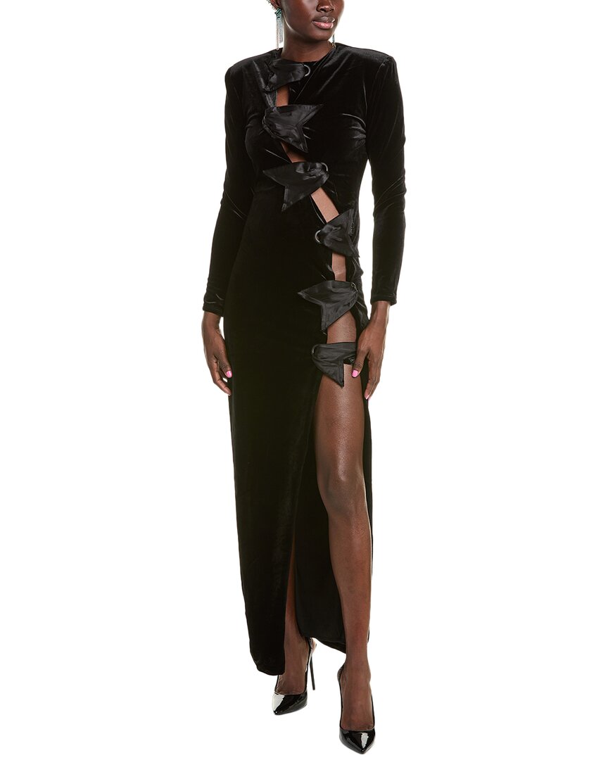 Mother Of All Celine Gown In Black