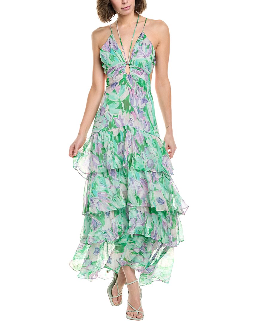Astr The Label Aneira Maxi Dress In Brown