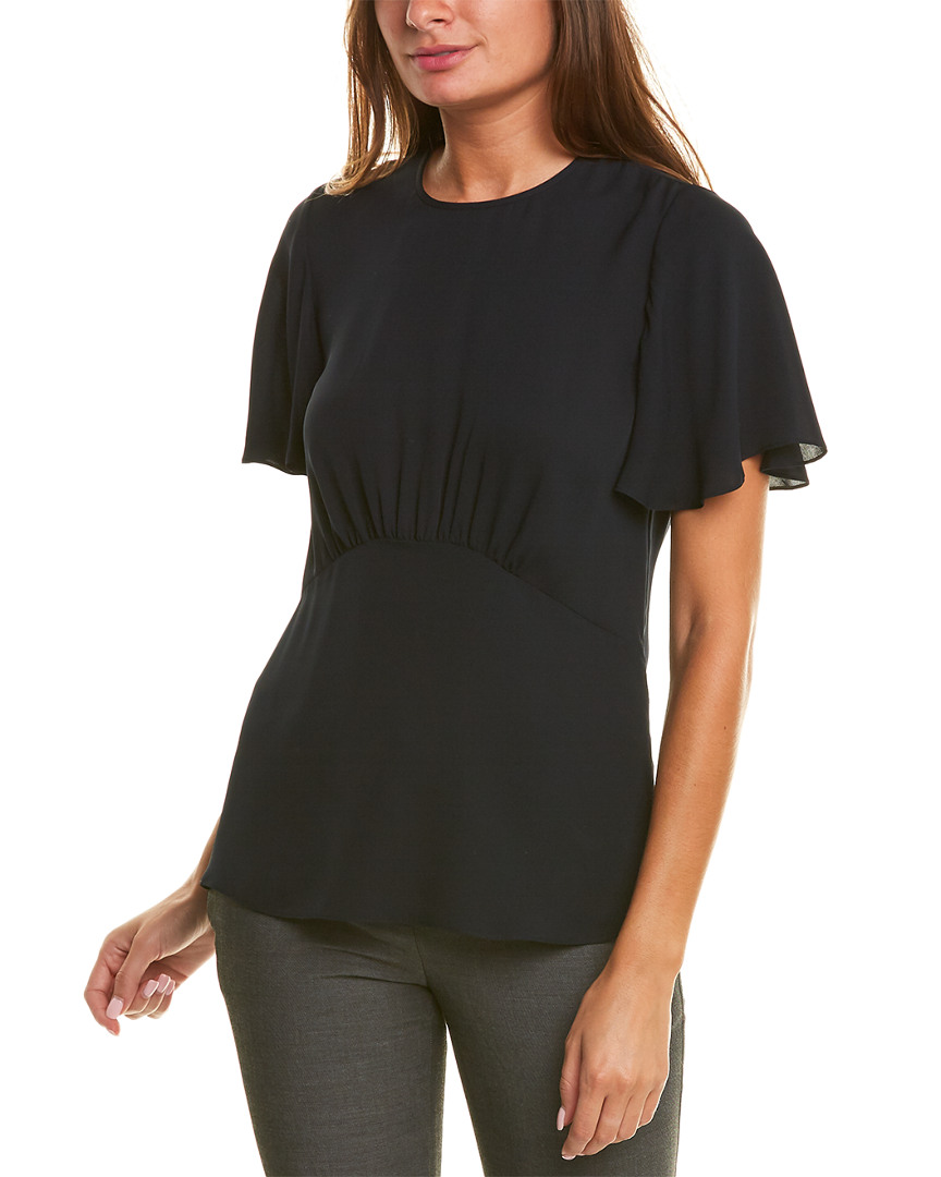 Image of Elie Tahari Ari Silk Shirt