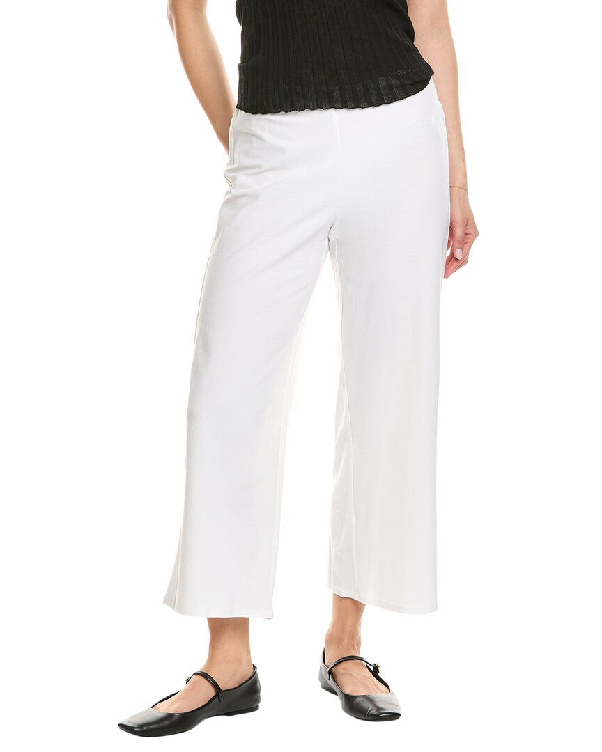 EILEEN FISHER EILEEN FISHER PETITE WIDE ANKLE PANT 