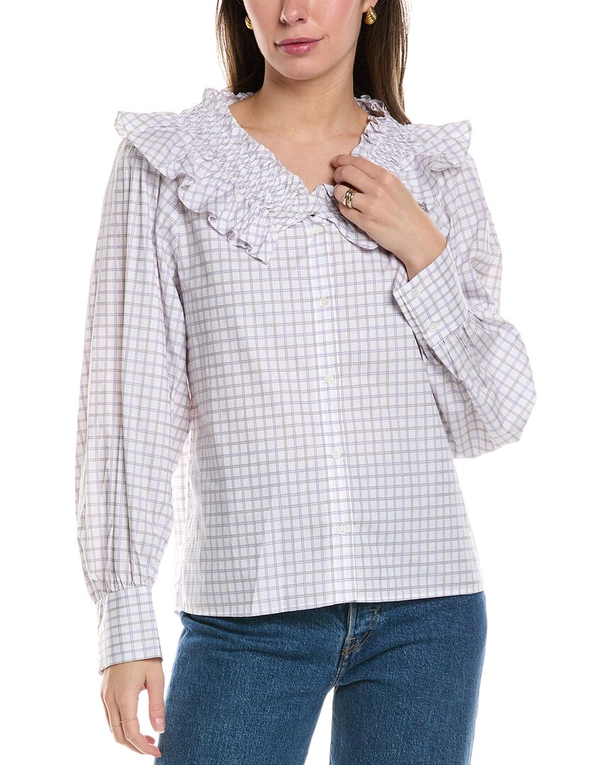 Shop Sandro Top In White