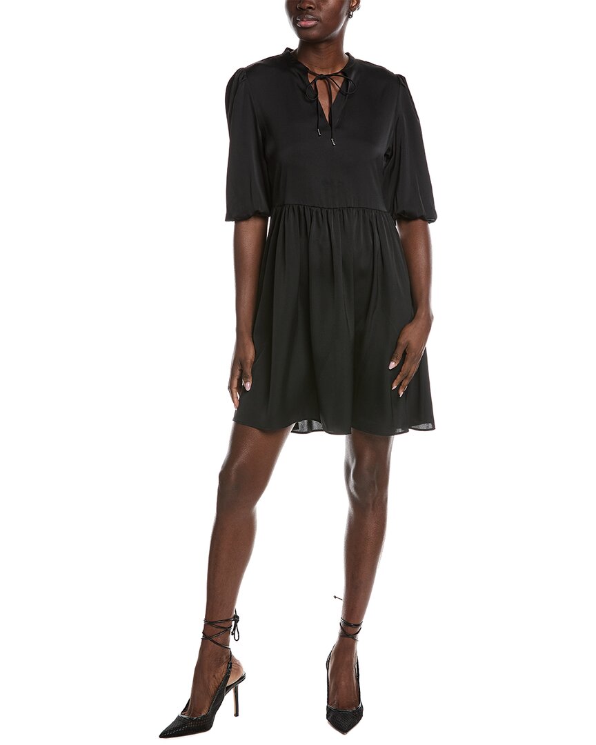 Hugo Boss Dorena Mini Dress In Black