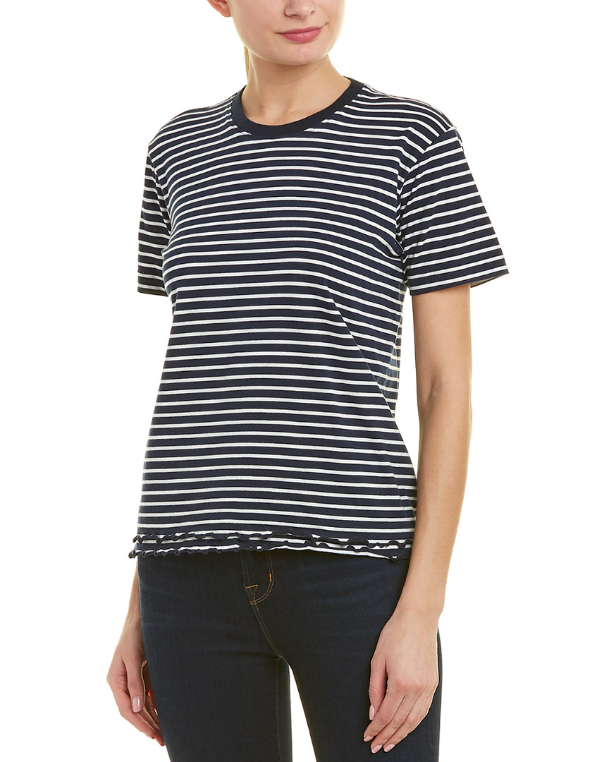 Image of Derek Lam  Crosby Ruffle T-Shirt