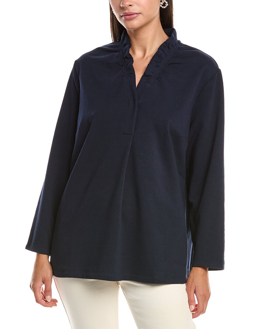 Nic + Zoe Plus Ruffled Up Top