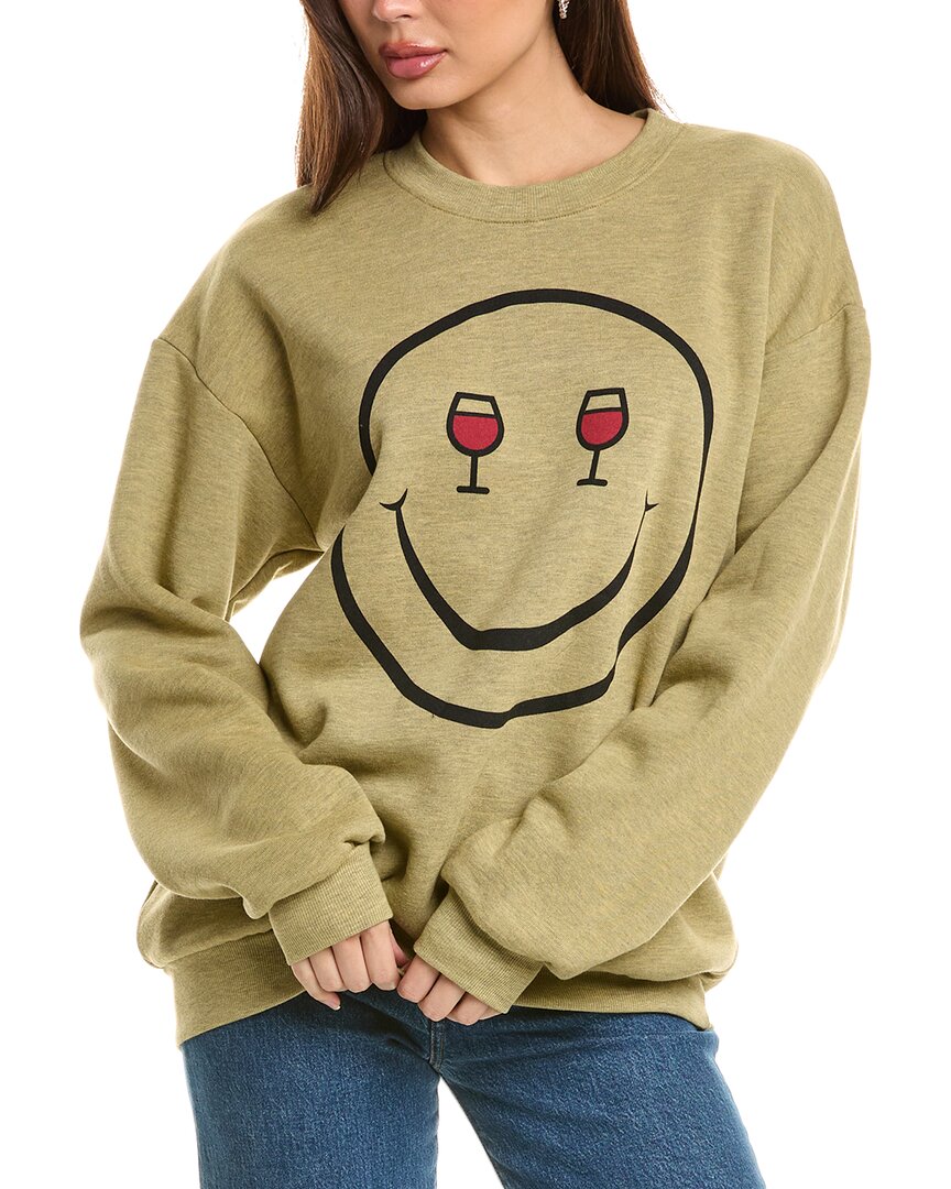 Project Social T Wine Eyes Sweatshirt In Brown