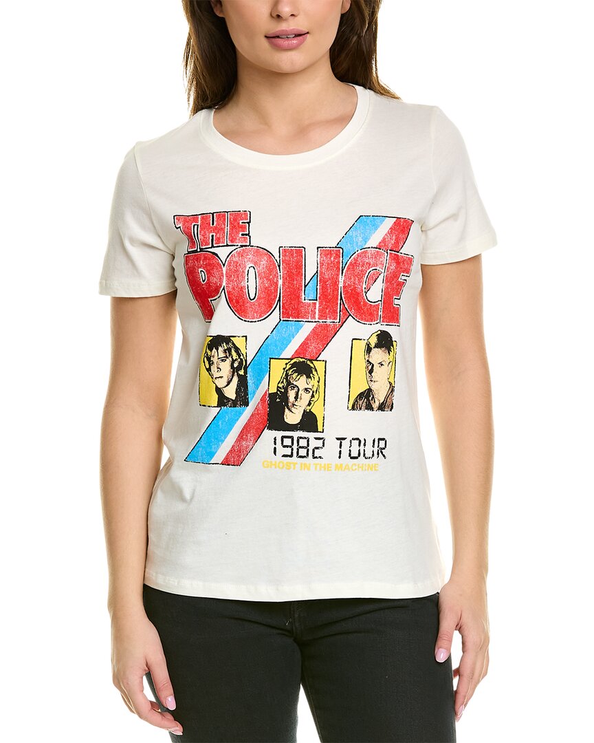 Prince Peter The Police Ghost In The Machine T-shirt In White