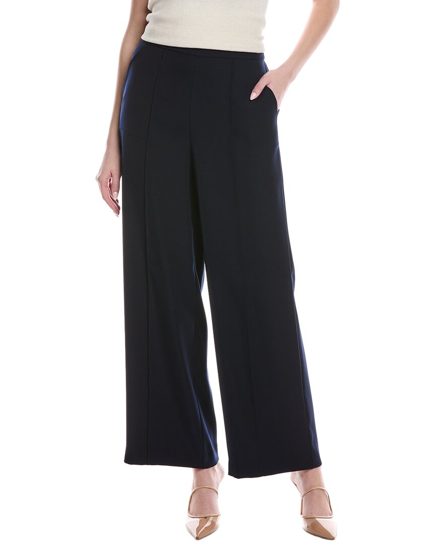 St John St. John Twill Pant In Blue
