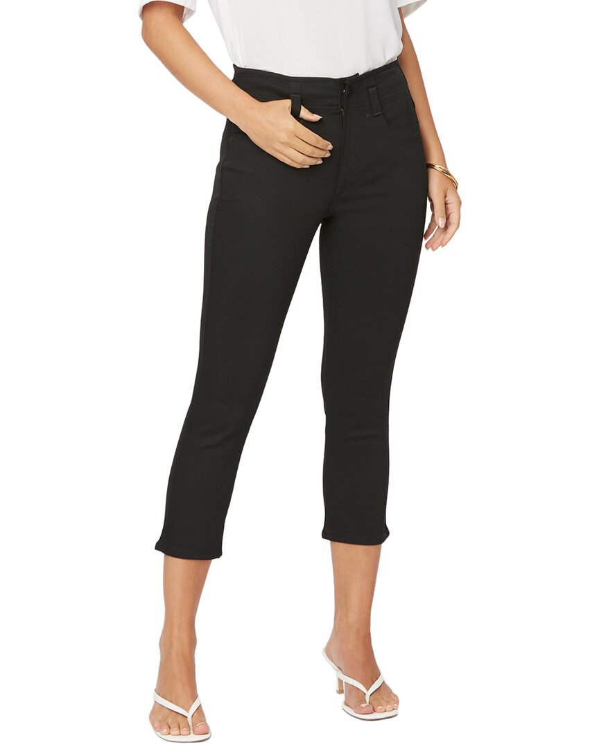 Nydj Ami Black Rinse Capri Jean