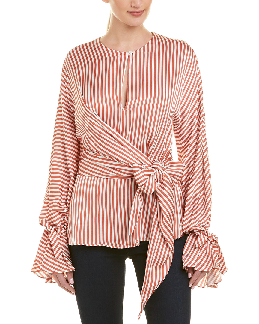 Image of Jonathan Simkhai Layered Tie-Waist Top