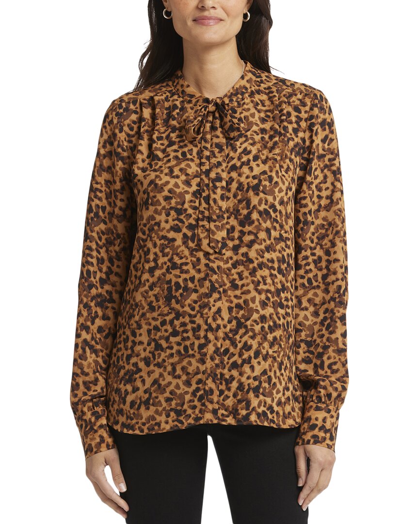 Nydj Tie Neck Blouse