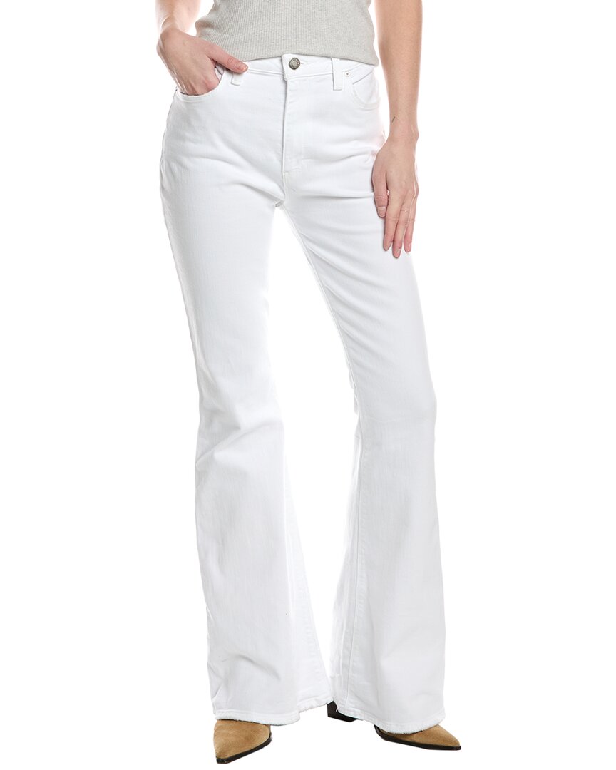 Hudson Holly White Horse High-rise Flare Jean